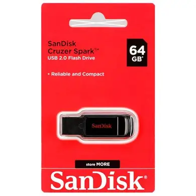 SanDisk 64GB USB 2.0 Flash Drive - Image 2