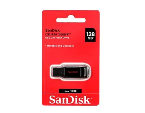 SanDisk 128GB USB 2.0 Flash Drive - Image 2
